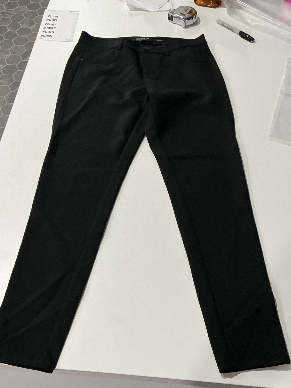 Lafayette 148 New York Black Men’s Dress Pants - Slim Tailored